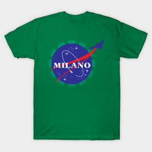 Guardians Of The Galaxy Milano Nasa Logo T-Shirt